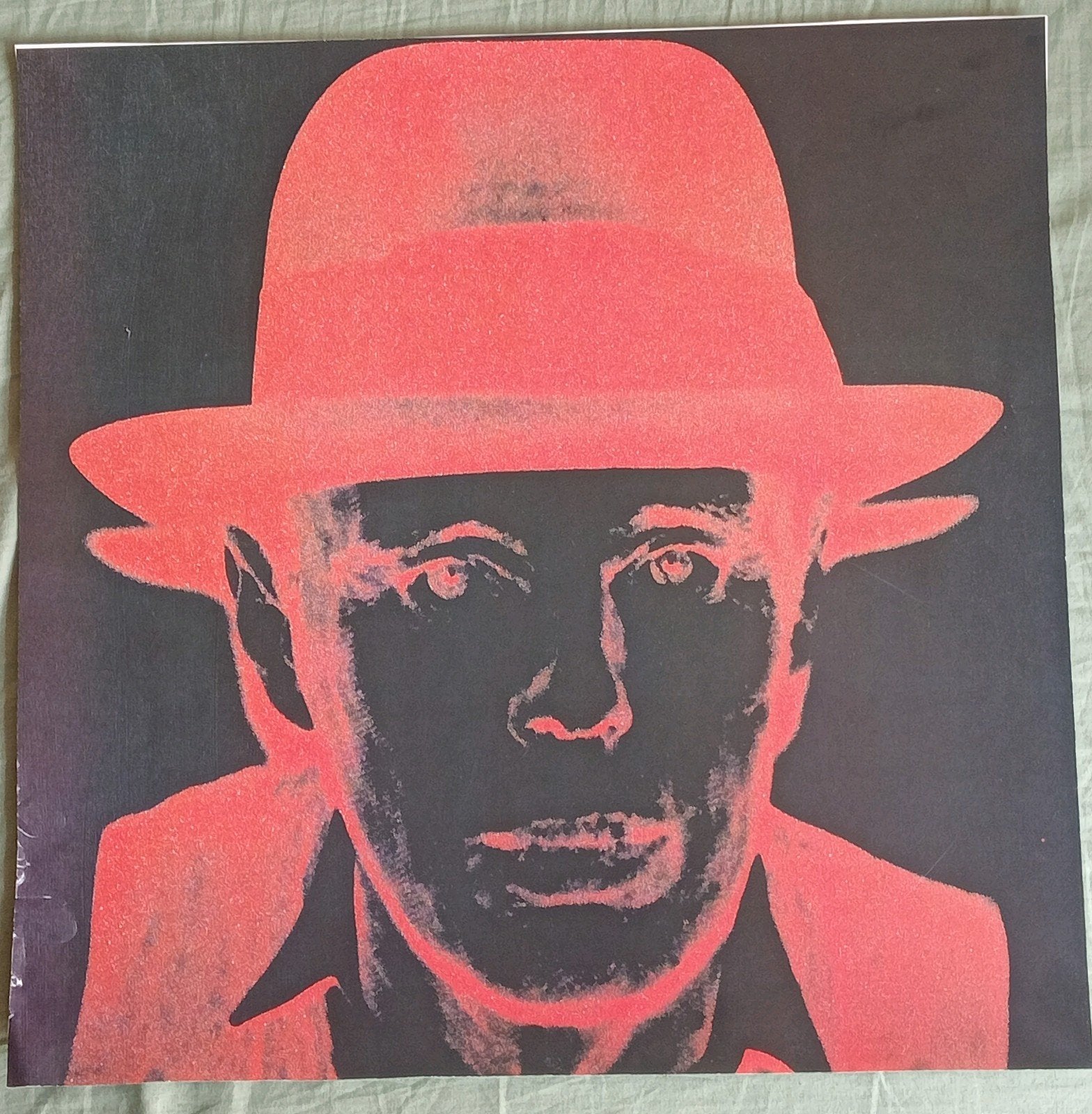 Andy Warhol print Joseph Beuys pop Art, Ophalen of Verzenden