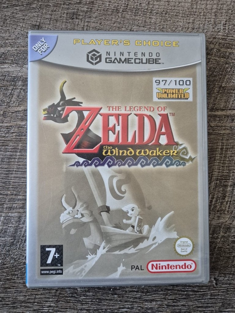 Zelda The Wind Waker - GameCube Player's Choice + boekje, Spelcomputers en Games, Games | Nintendo GameCube, Avontuur en Actie
