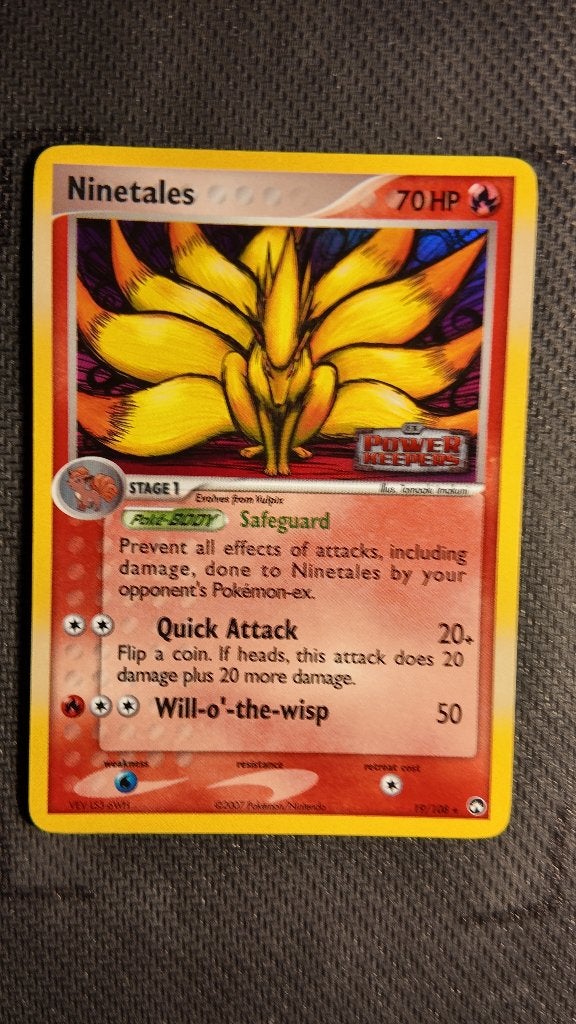Ninetales 19 Power Keepers | Pokemon kaart, Ophalen, Zo goed als nieuw, Losse kaart, Foil