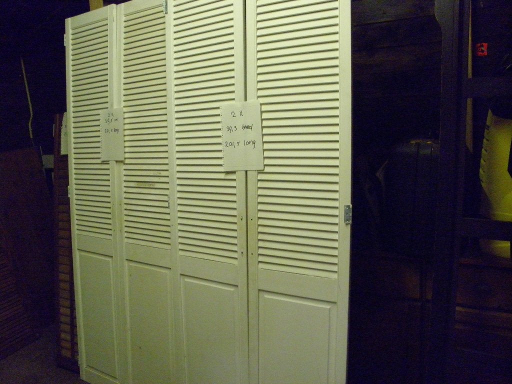 oude ensuite paneel deuren, Doe-het-zelf en Verbouw, Ophalen, Gebruikt, Binnendeur, 200 tot 215 cm