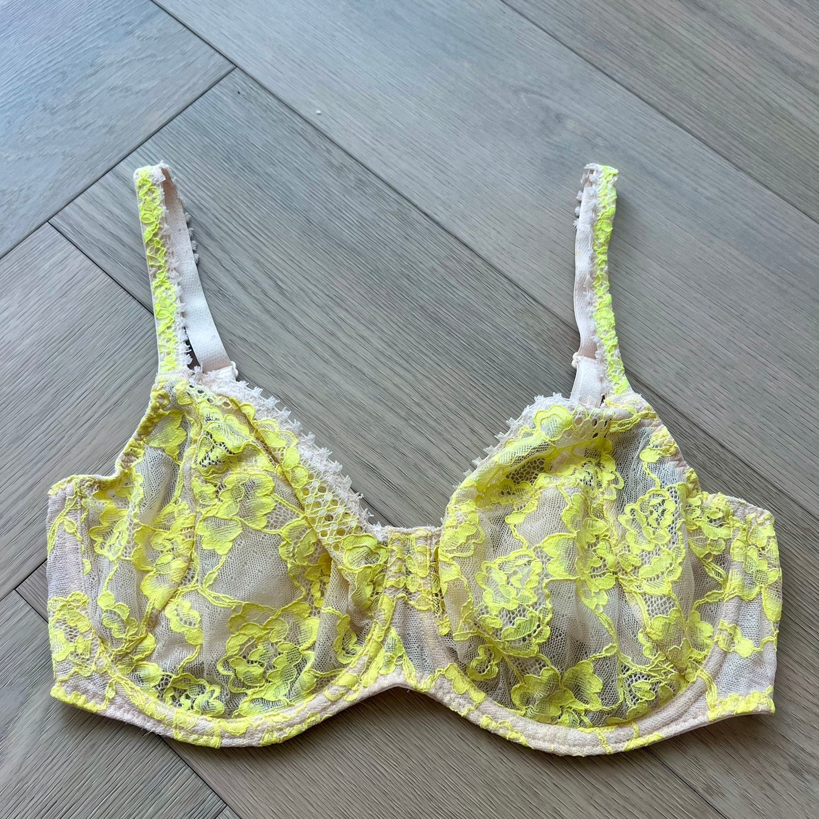 Prima Donna Twist 80E Wilderose FullCup (LEES BESCHRIJVING), Geel, Ophalen of Verzenden, BH