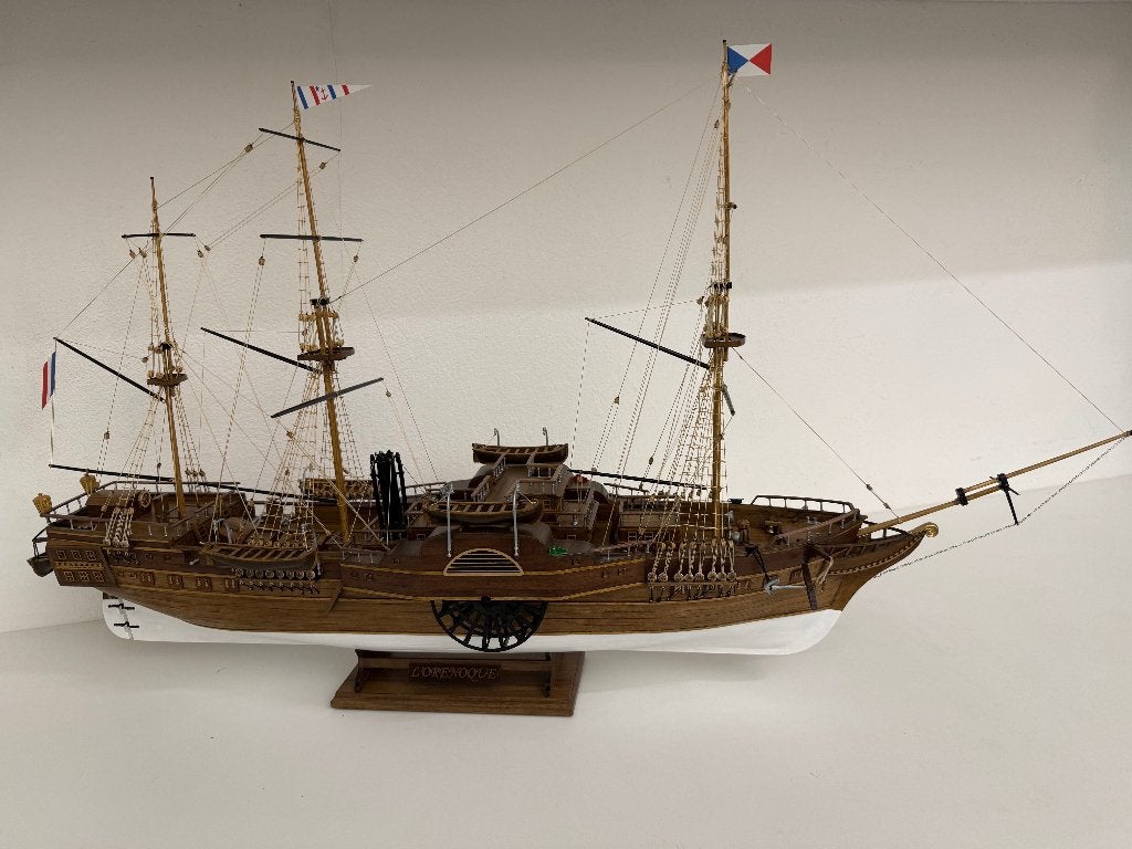 Radarboot / Paddle Steamer Uniek Model, Hobby en Vrije tijd, Modelbouw | Boten en Schepen, Zo goed als nieuw, 1:50 tot 1:200, Overige merken