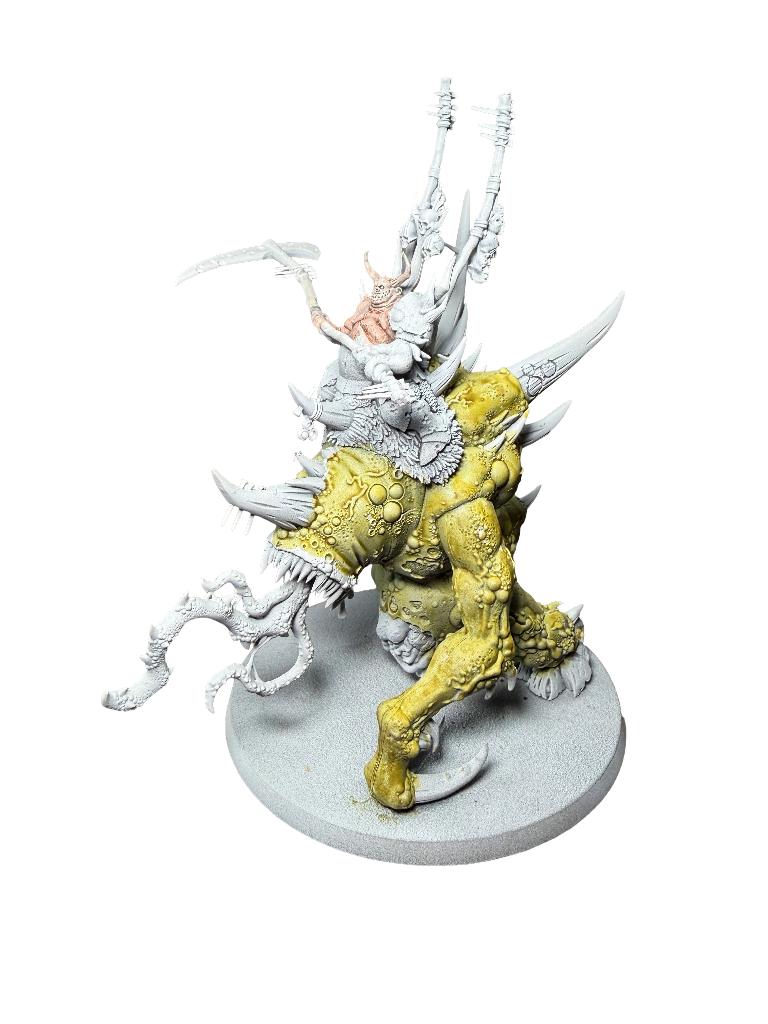 Warhammer Nurgle Maggoth Lord Orghotts Daemonspew, Hobby en Vrije tijd, Wargaming, ., Warhammer, Ophalen of Verzenden, Zo goed als nieuw