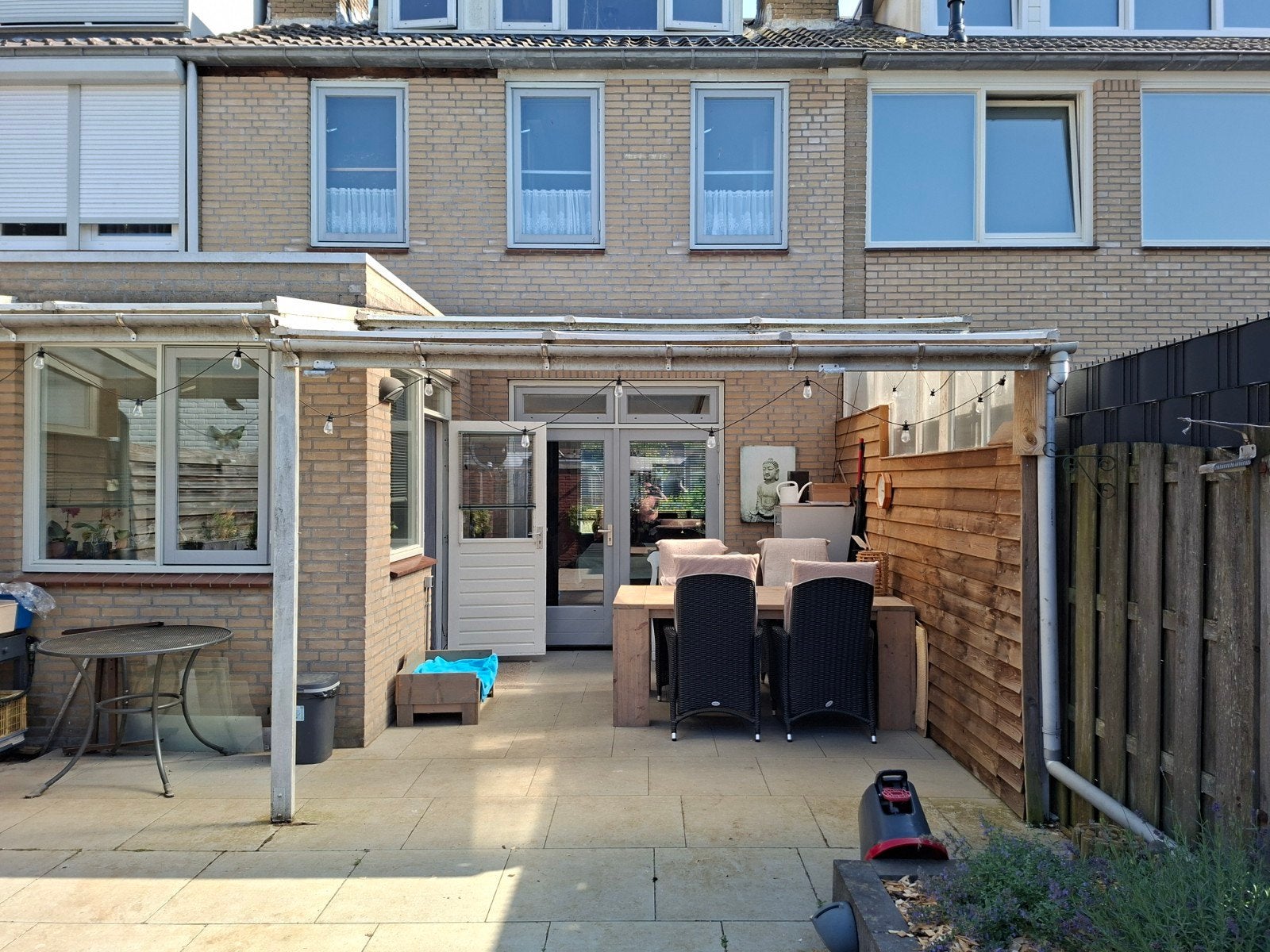 Terras overkapping, Tuin en Terras, Overkappingen, Ophalen, Gebruikt, Veranda