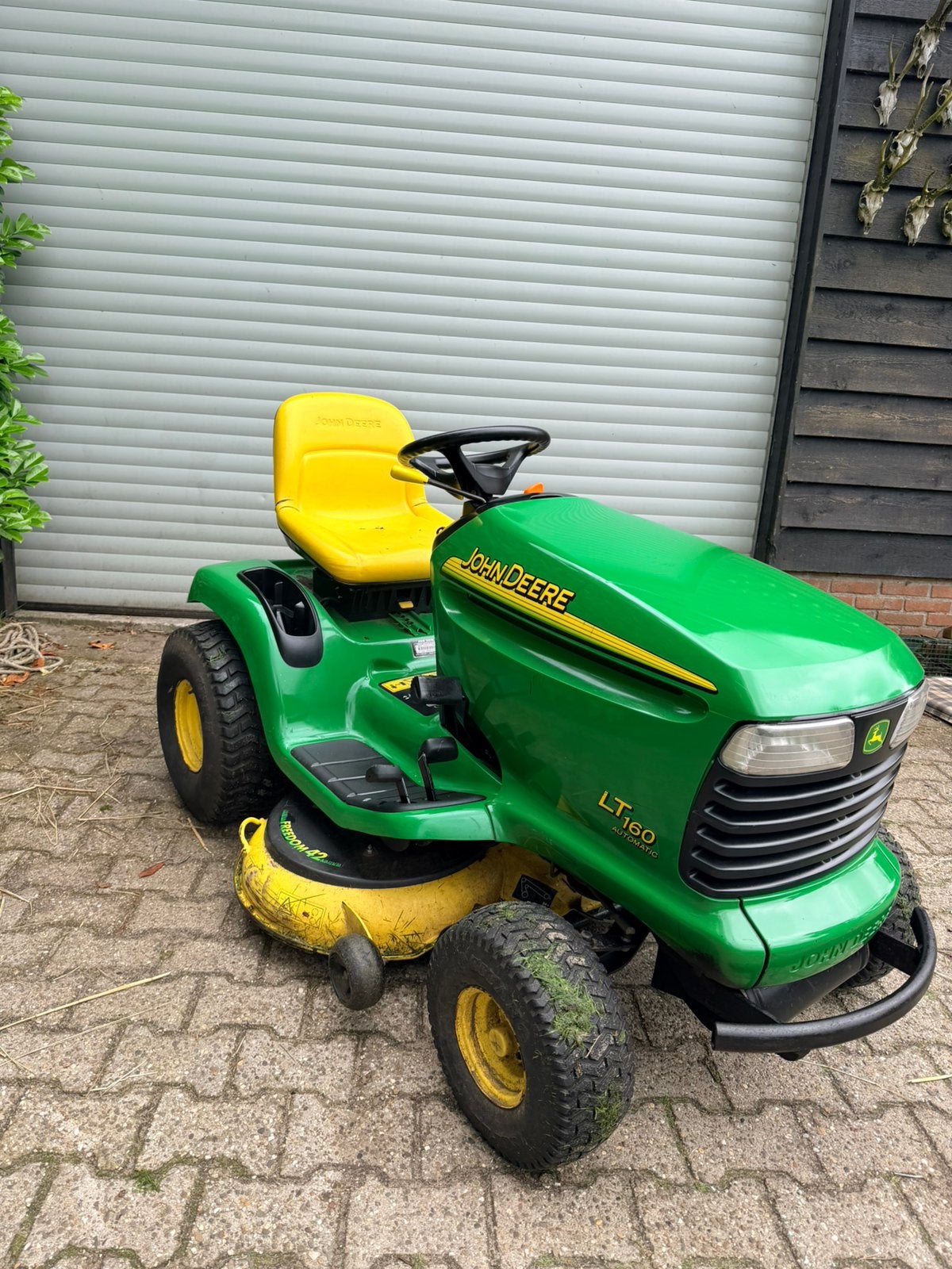 John deere lt 160 automatic zitmaaier 16 pk, Ophalen