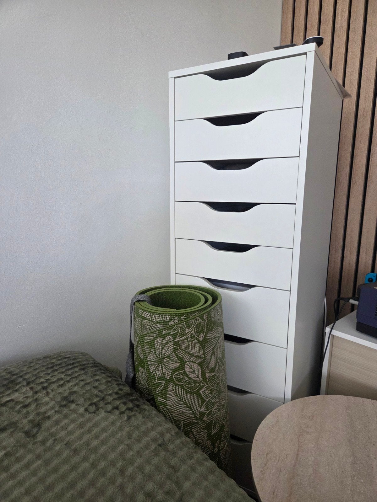 Alex Ladeblok met 9 lades Wit, Ophalen, Minder dan 50 cm, Gebruikt, 5 laden of meer