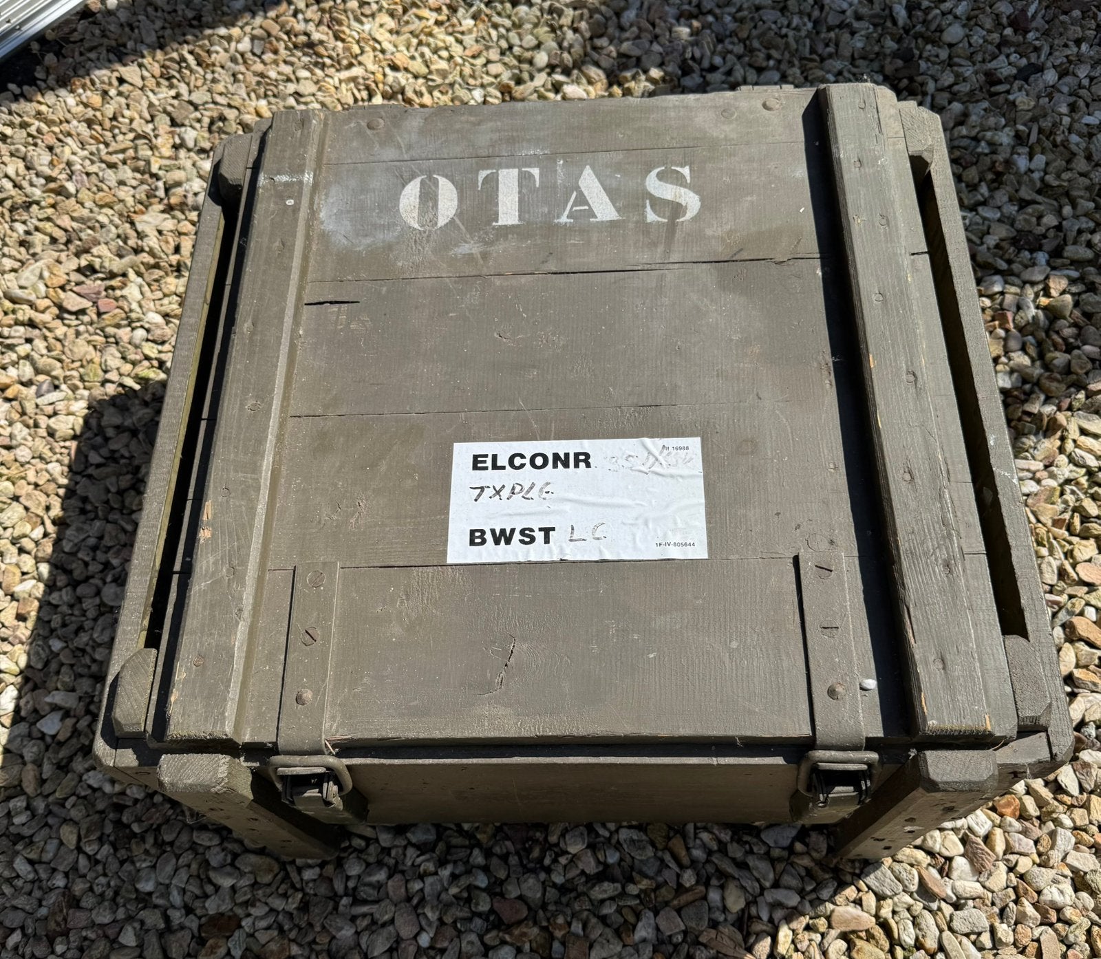 legerkist, Ophalen, Landmacht, Nederland, Kist of Geocache