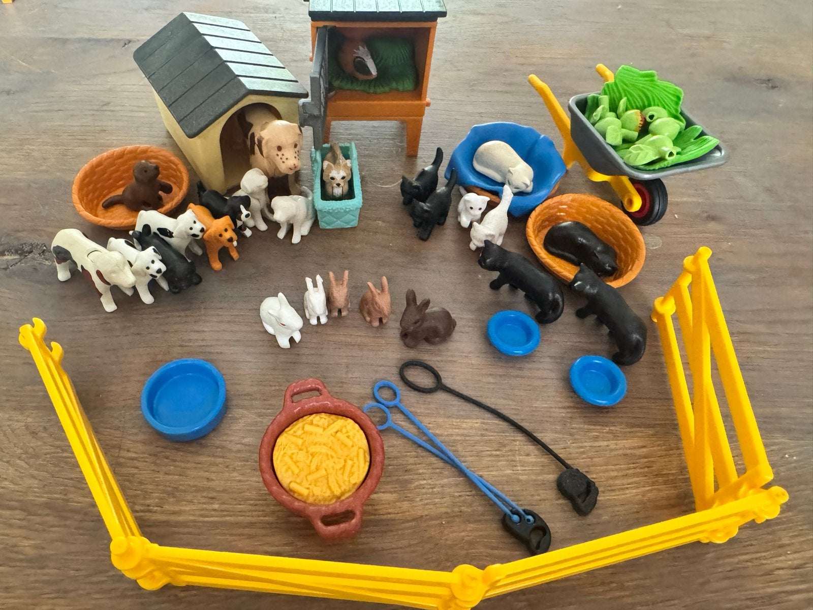 Schattige huisdieren speelset met accessoires, Ophalen of Verzenden, Gebruikt, Jongen of Meisje