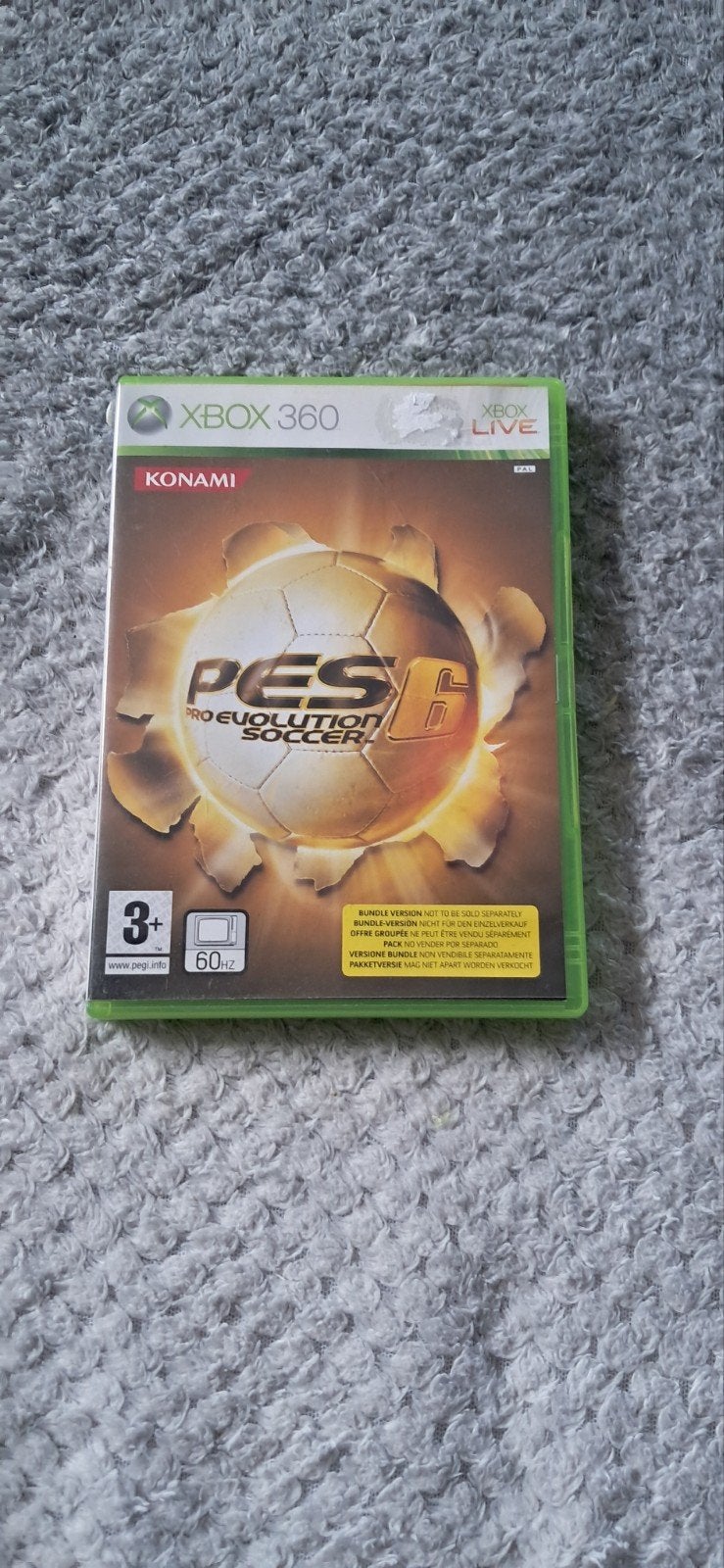 PES 6 Pro Evolution Soccer Xbox 360, Gebruikt, 2 spelers, Ophalen of Verzenden, Eén computer