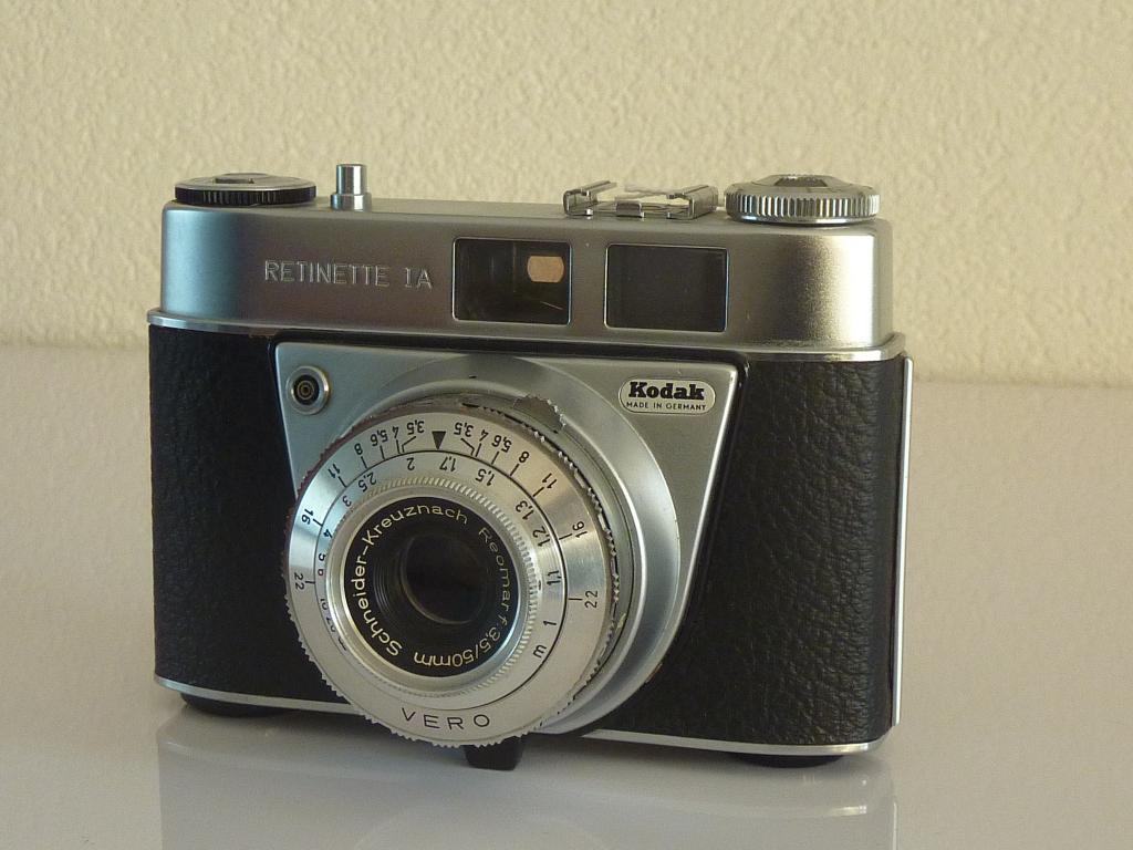 Kodak Retinette 1A, Audio, Tv en Foto, Fotocamera's Analoog, Ophalen, Gebruikt, Compact, Kodak