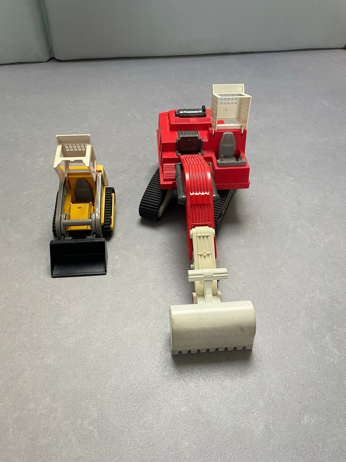 Playmobil graafmachines - per stuk of twee voor €10,-, Ophalen, Gebruikt, Losse onderdelen, Voertuig