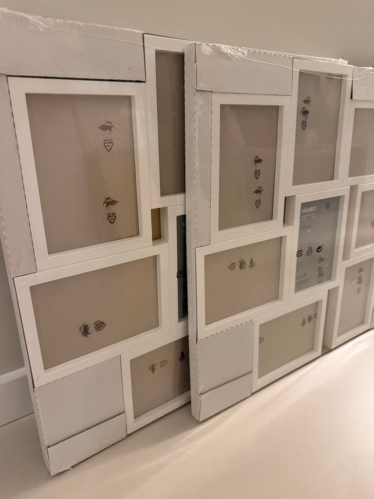 Twee nieuwe IKEA Vaxbo fotolijsten, Ophalen, Zo goed als nieuw