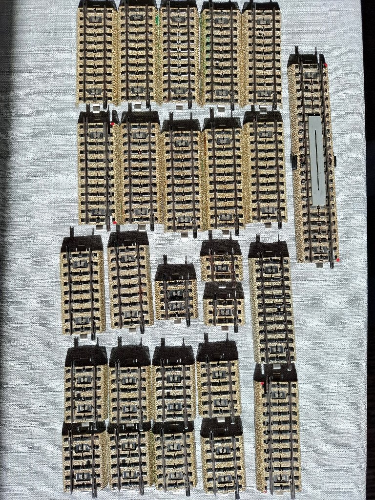 Märklin M-rails: 5120, 5200, 5107, 5109, 5110, 5129, 5108, Wisselstroom, Gebruikt, Rails, Ophalen of Verzenden