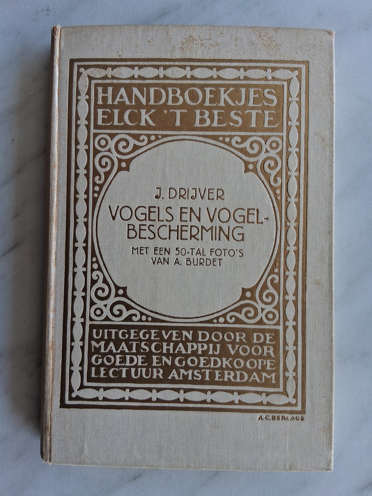 J. Drijver VOGELS EN VOGELBESCHERMING, Boeken, Natuur, Gelezen, Vogels, Ophalen of Verzenden