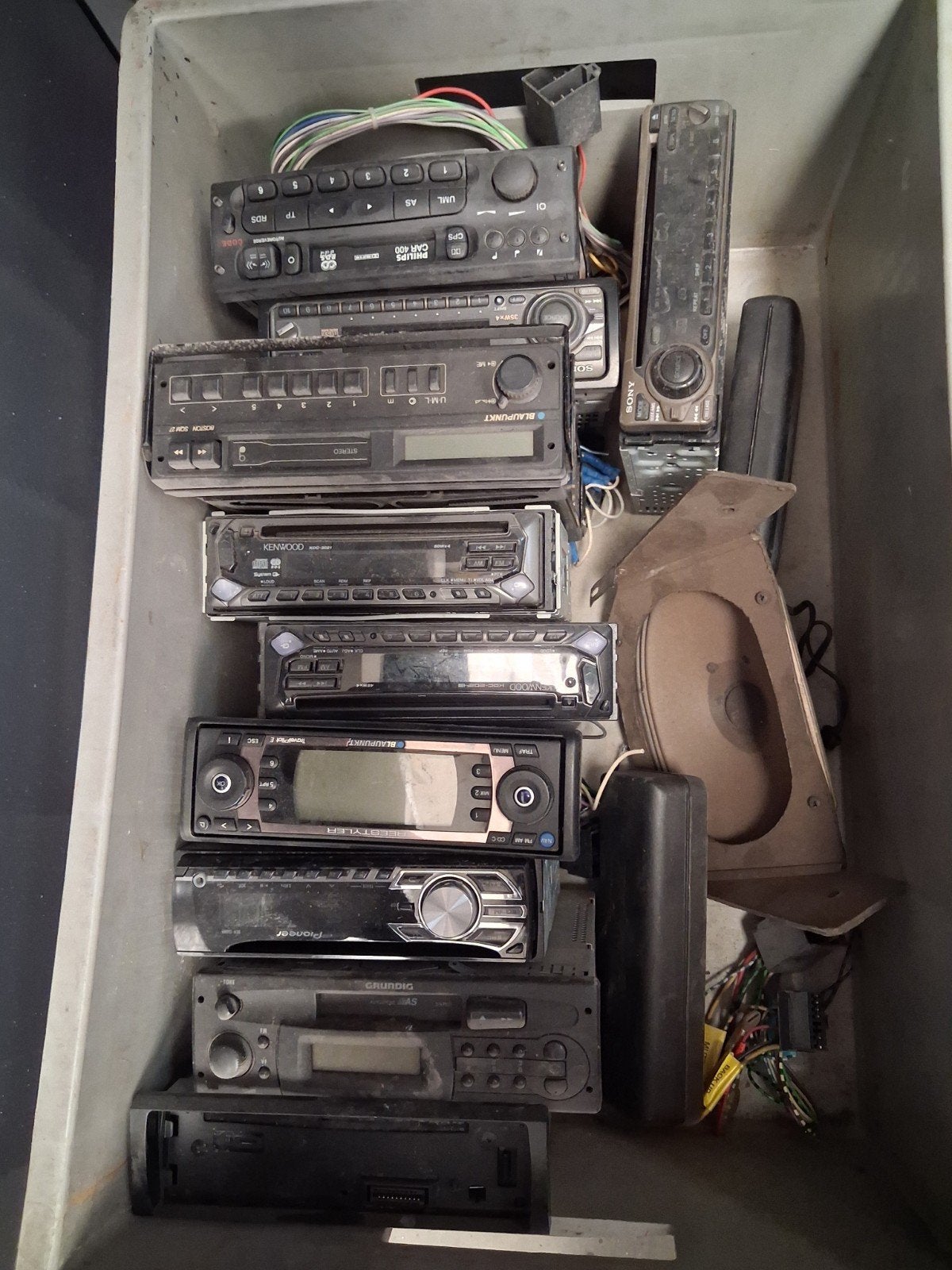 verzameling autoradio party klassieke oldtimer, Ophalen, Gebruikt, M, M