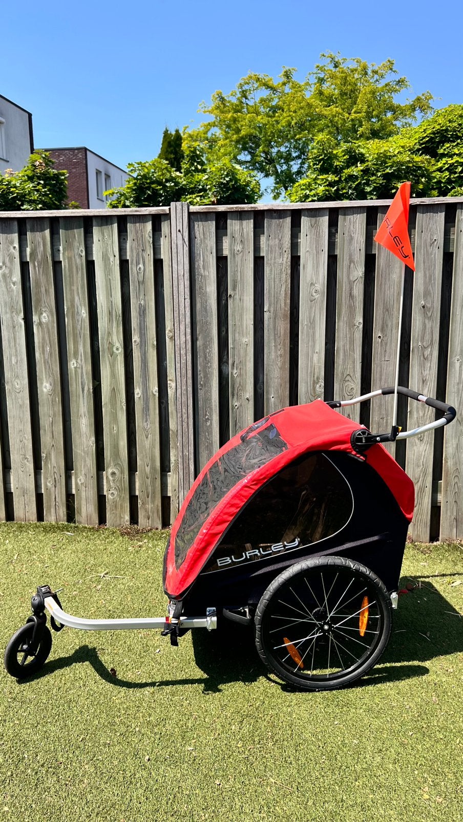 Burley Honey Bee Fietskar voor 1-2 Kinderen, Ophalen, Gebruikt, Kinderkar, 40 tot 60 kg