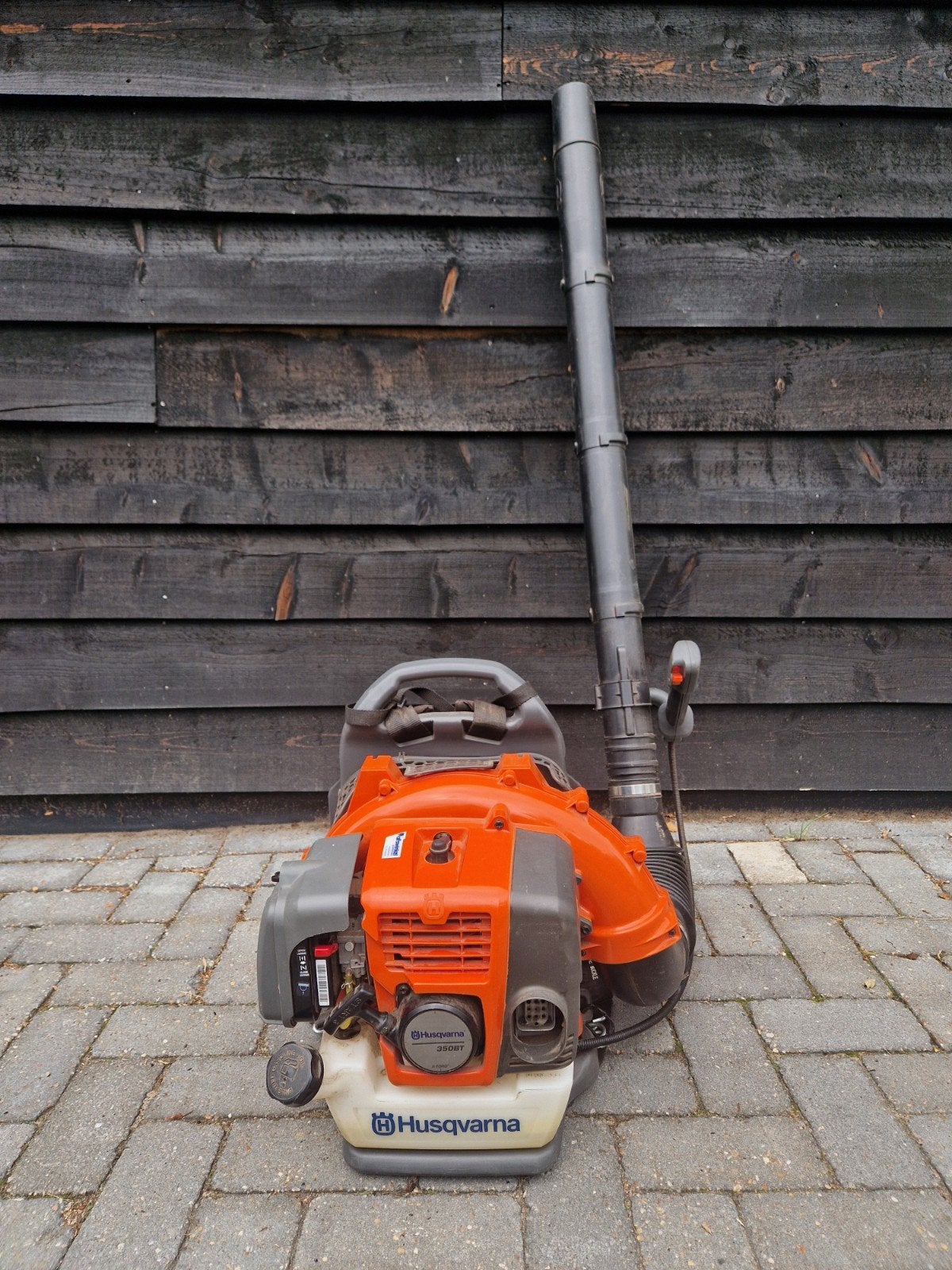 Husqvarna 350BT bladblazer, Tuin en Terras, Bladblazers, Ophalen, Zo goed als nieuw, Benzine