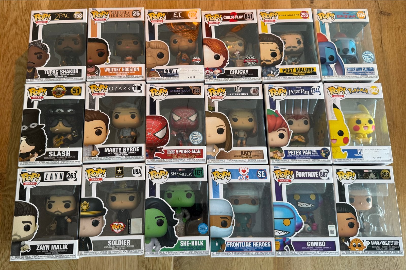 Grote collectie Funko Pop! figuren - Diverse karakters, Ophalen of Verzenden, Nieuw