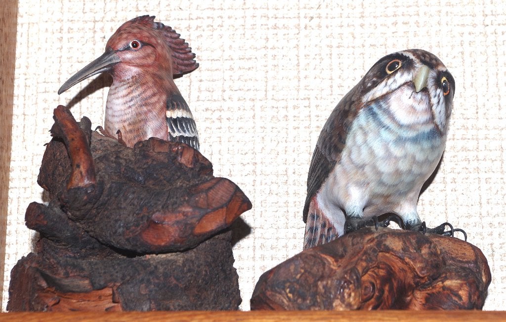 vogelsculpturen, Ophalen, Zo goed als nieuw, Dier