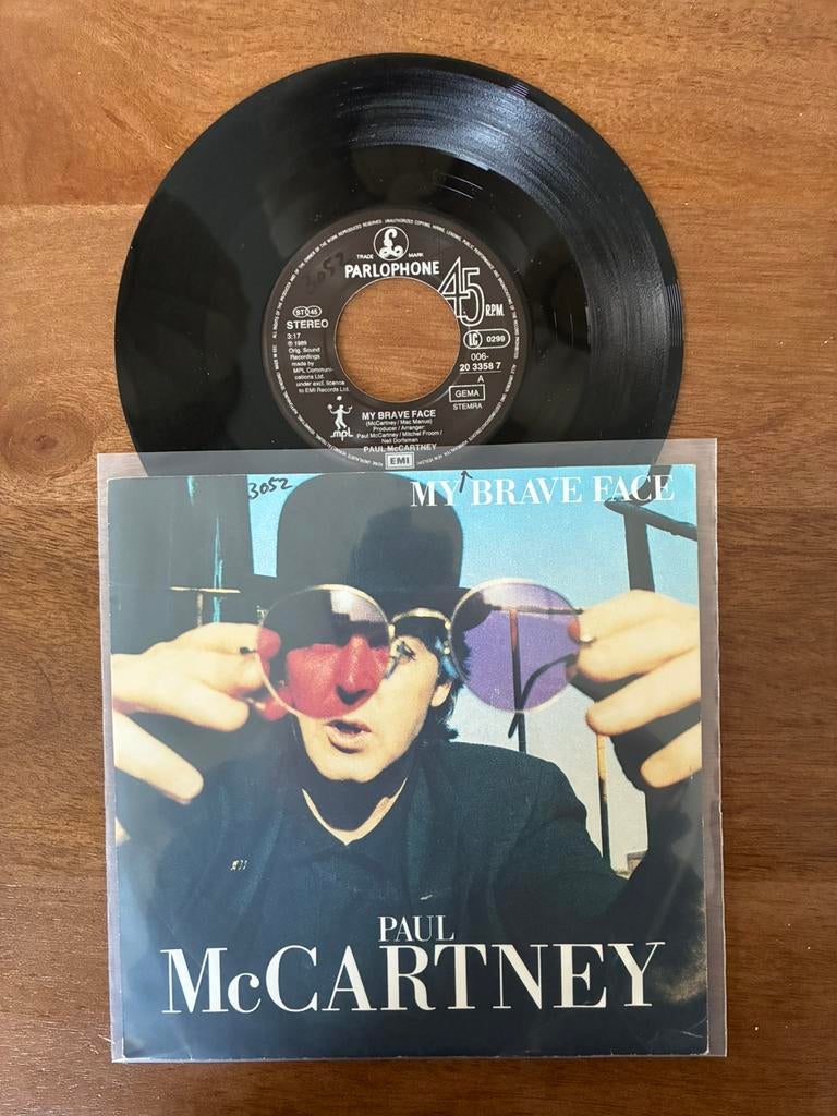 Paul McCartney - My brave face, Ophalen of Verzenden, 7 inch, Single