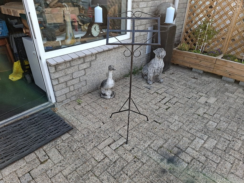 muziek blad standaard met kaarsen, Muziek en Instrumenten, Standaards, Ophalen, Gebruikt