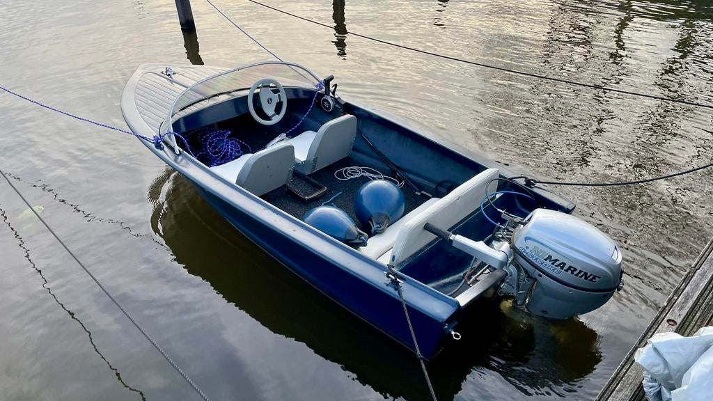 Placom 450 (1979) met 8 pk 4-takt buitenboordmotor (defect), Watersport en Boten, Ophalen, Gebruikt, Buitenboordmotor