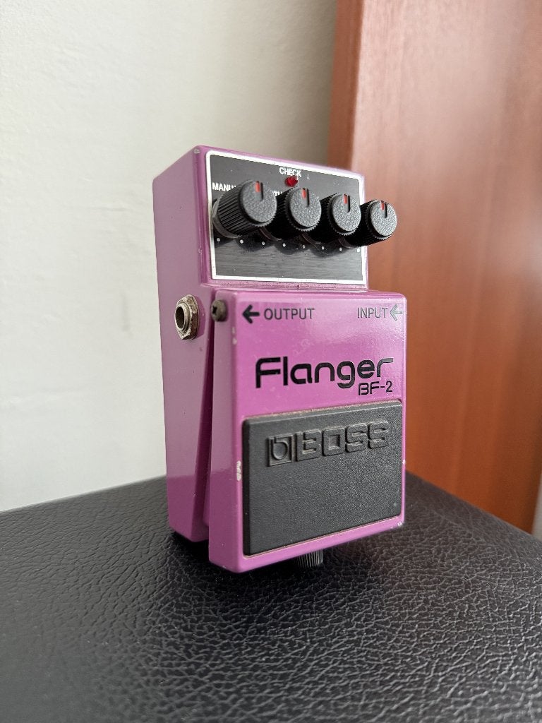 Boss BF-2 Flanger - Made in Japan, Black Label (1982), Muziek en Instrumenten, Effecten, Ophalen of Verzenden, Zo goed als nieuw
