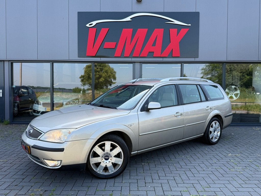 Ford Mondeo Wagon 2.0 16V AUT Ghia Executive Leder Navi Trek, Auto's, Ford, Bedrijf, Te koop, Mondeo, ABS, Airbags, Airconditioning