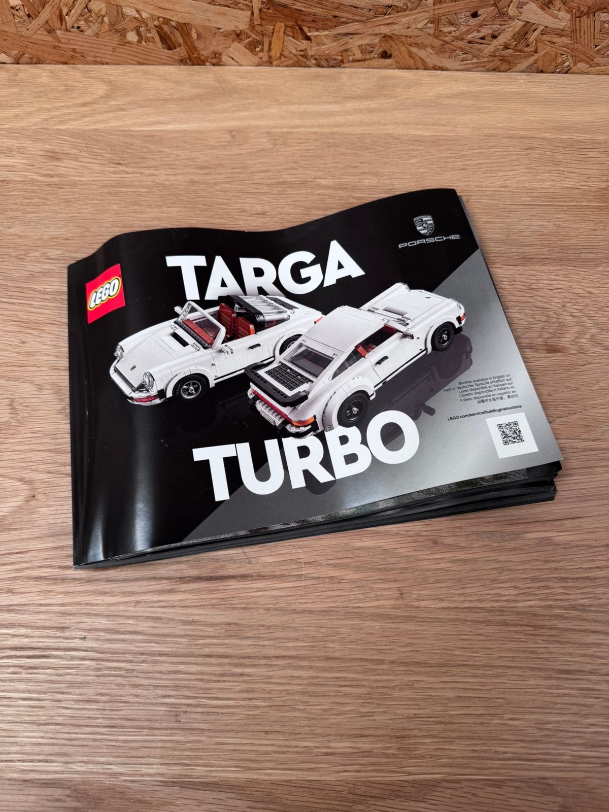 boekje LEGO Porsche 911, Gebruikt, Lego, Overige typen, Ophalen of Verzenden