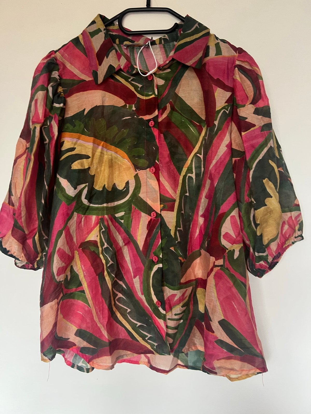 Mooie blouse Blouse, Ophalen of Verzenden, Nieuw, Maat 42/44 (L), Meerkleurig