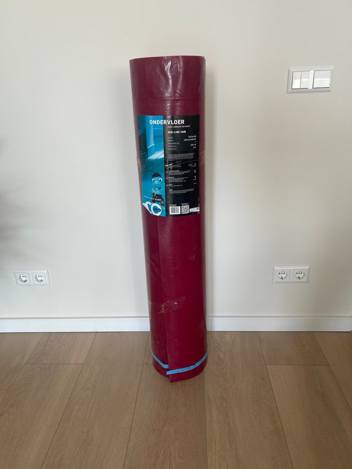 Ondervloer Red-Line 10dB - Nieuw in verpakking, Minder dan 10 cm, Kunststof, Overige typen, Nieuw