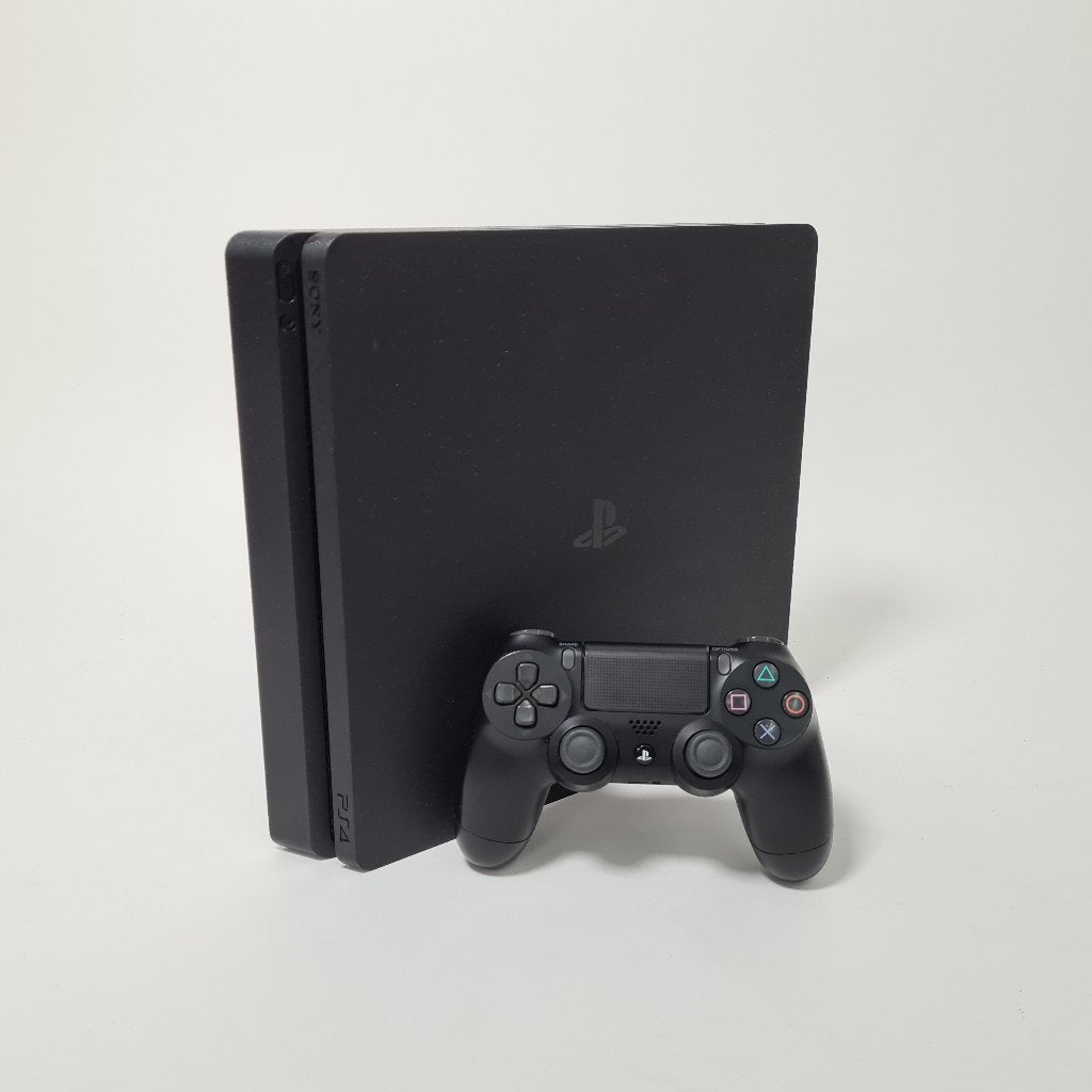 Playstation 4 Slim 1TB met Controller, Gebruikt, Overige genres, 1 speler, Ophalen of Verzenden