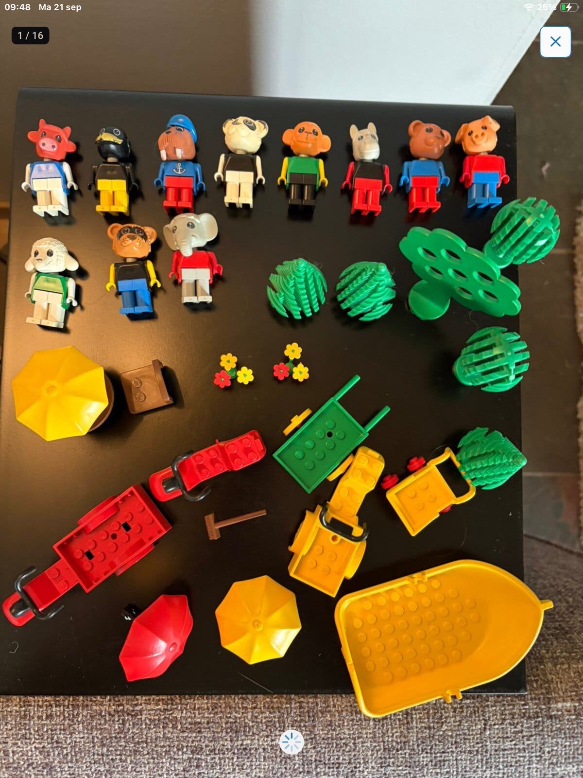 Leuke partij LEGO Fabuland (zie foto’s voor alles), Verzenden, Gebruikt, Overige typen, Lego