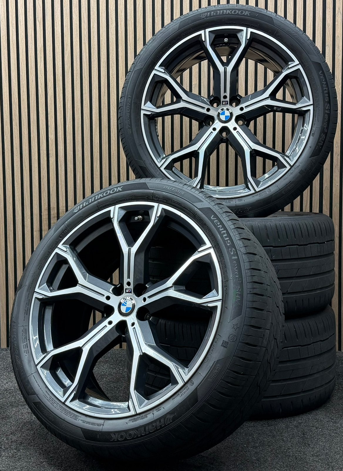 Originele 21 inch BMW X5 G05 X6 G06 741M 5x112 Hankook BMW *, Auto-onderdelen, Banden en Velgen, Banden en Velgen, Zomerbanden