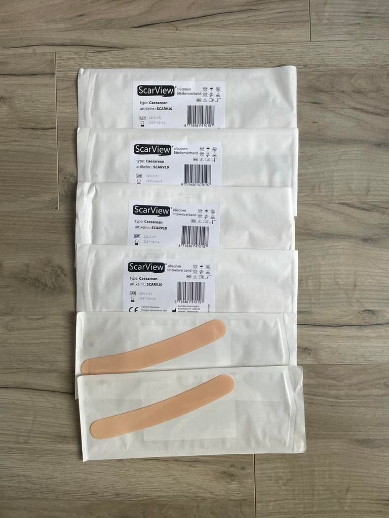 Scarview caesarian siliconen littekenverband, Ophalen of Verzenden, Nieuw, Overige typen