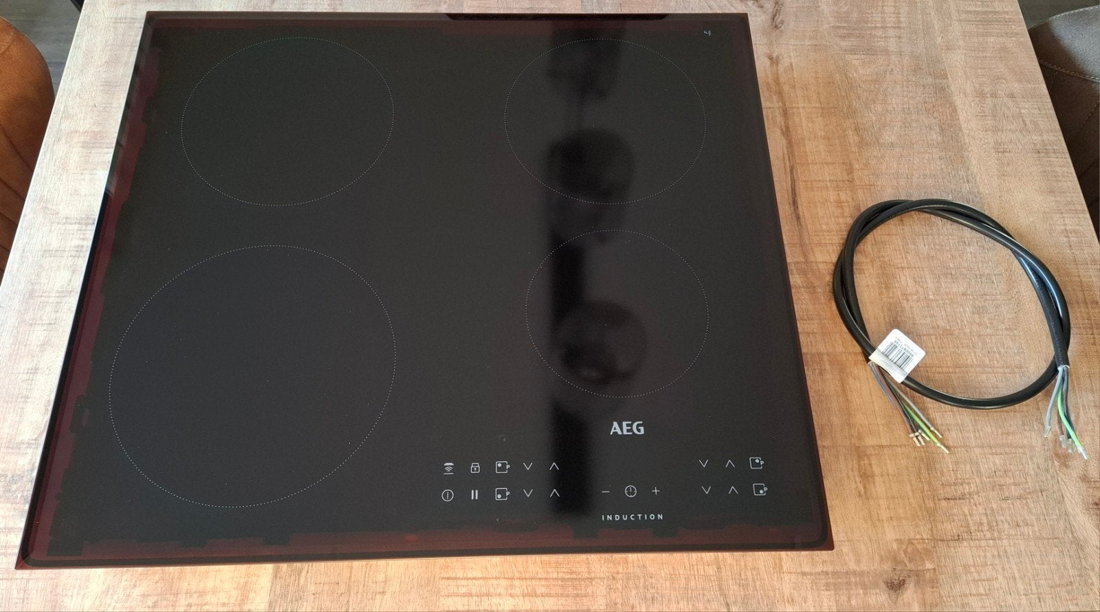 AEG Inductiekookplaat, Ophalen, Inbouw, Inductie, 4 kookzones