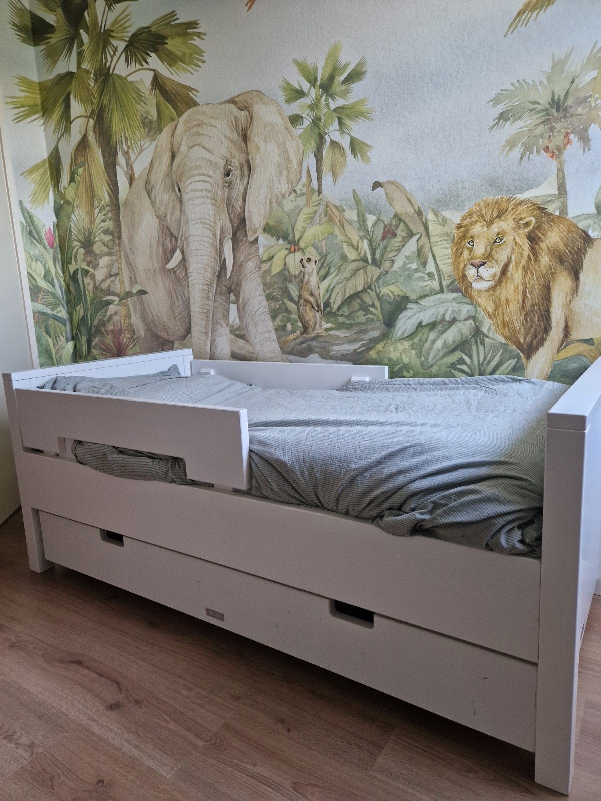 Bopita peuterbed met lade!, Ophalen, Gebruikt, 70 tot 85 cm, 140 tot 160 cm