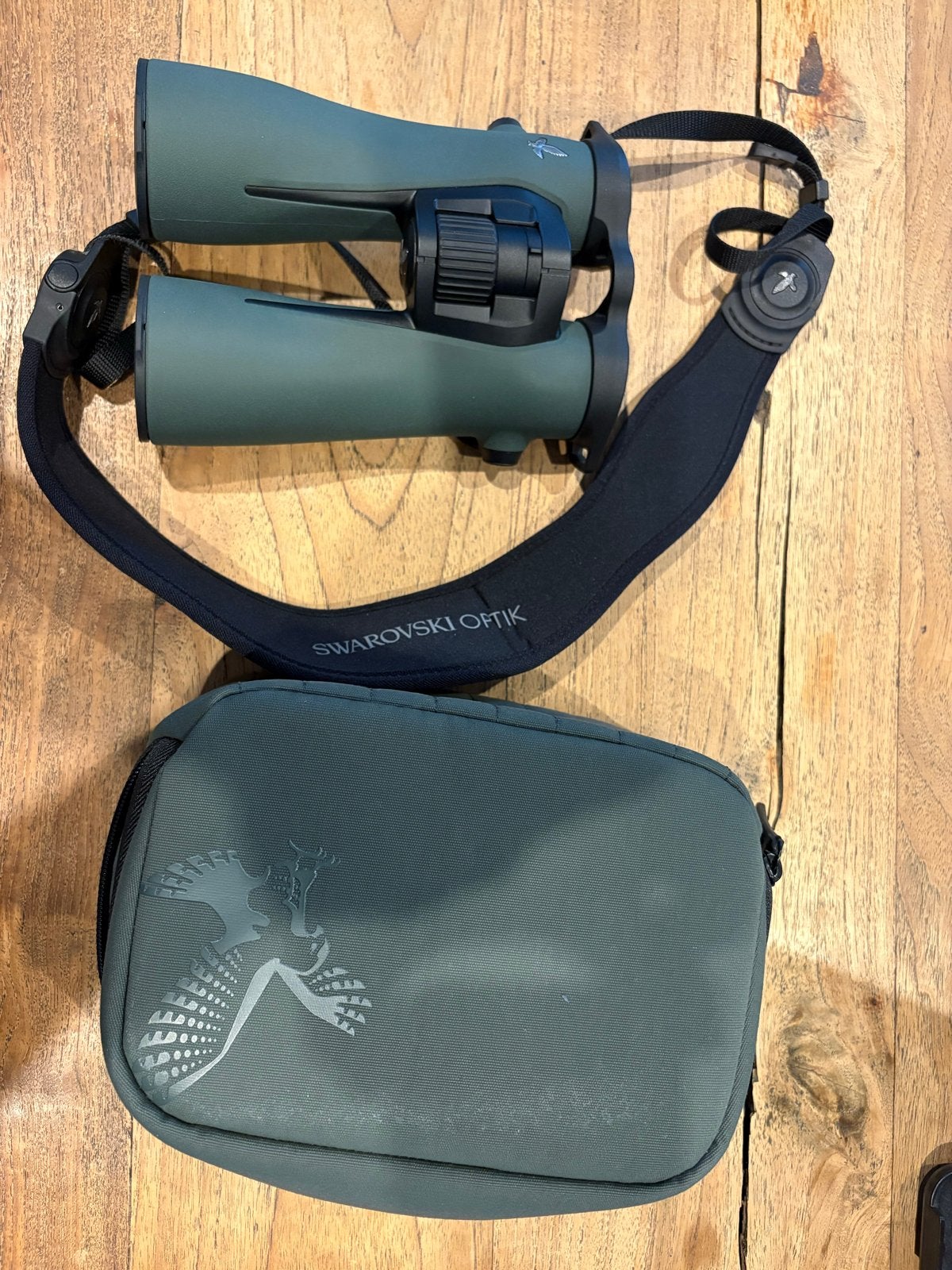 Swarovski NL Pure 14x52 verrekijker in nieuwstaat, Dakkant (recht), Ophalen of Verzenden, Zo goed als nieuw, 20x of meer