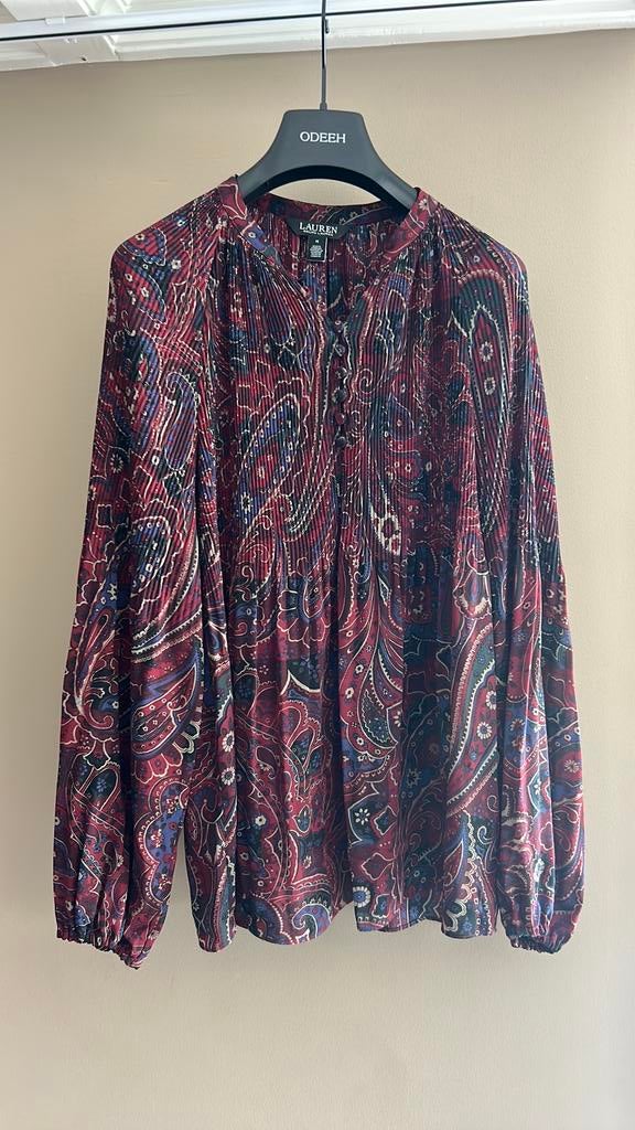 Ralph lauren blouse, Ophalen of Verzenden, Zo goed als nieuw, Blauw