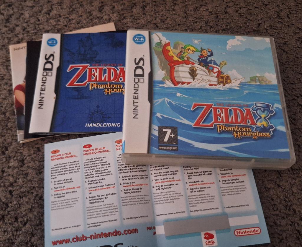 The Legend Of Zelda Phantom Hourglass DS [ZGAN], Avontuur en Actie, 1 speler, Ophalen of Verzenden, Zo goed als nieuw