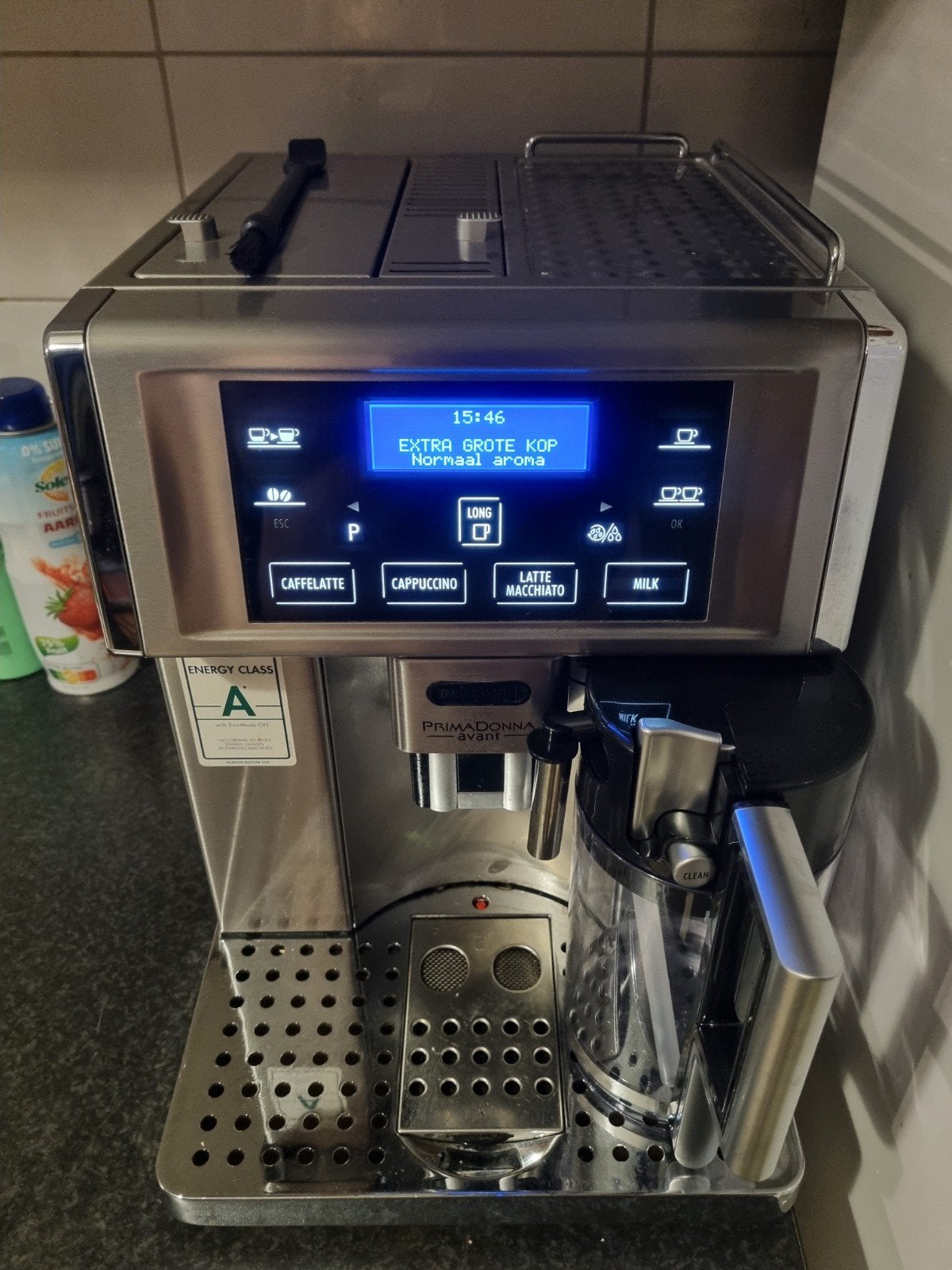 delonghi primadonna avant, Ophalen, Afneembaar waterreservoir, Gebruikt, 10 kopjes of meer