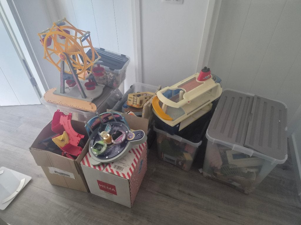 Grote  partij Playmobil, Ophalen, Gebruikt, Gebouw, Complete set
