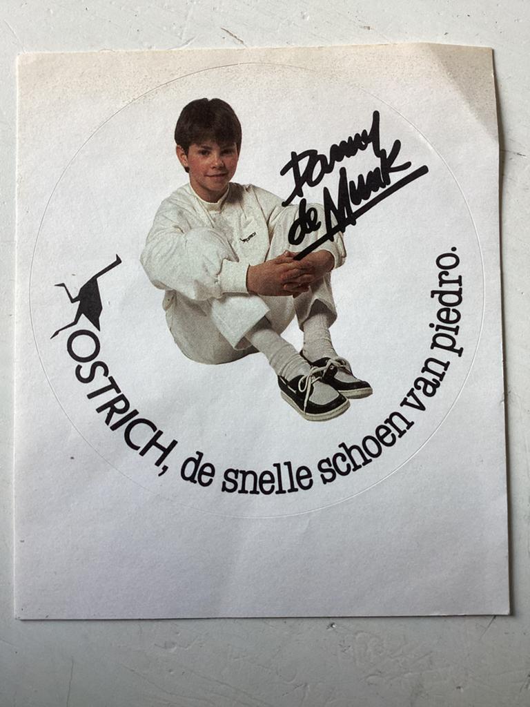 Sticker Danny de Munk, Verzamelen, Stickers, Verzenden, Zo goed als nieuw, Merk