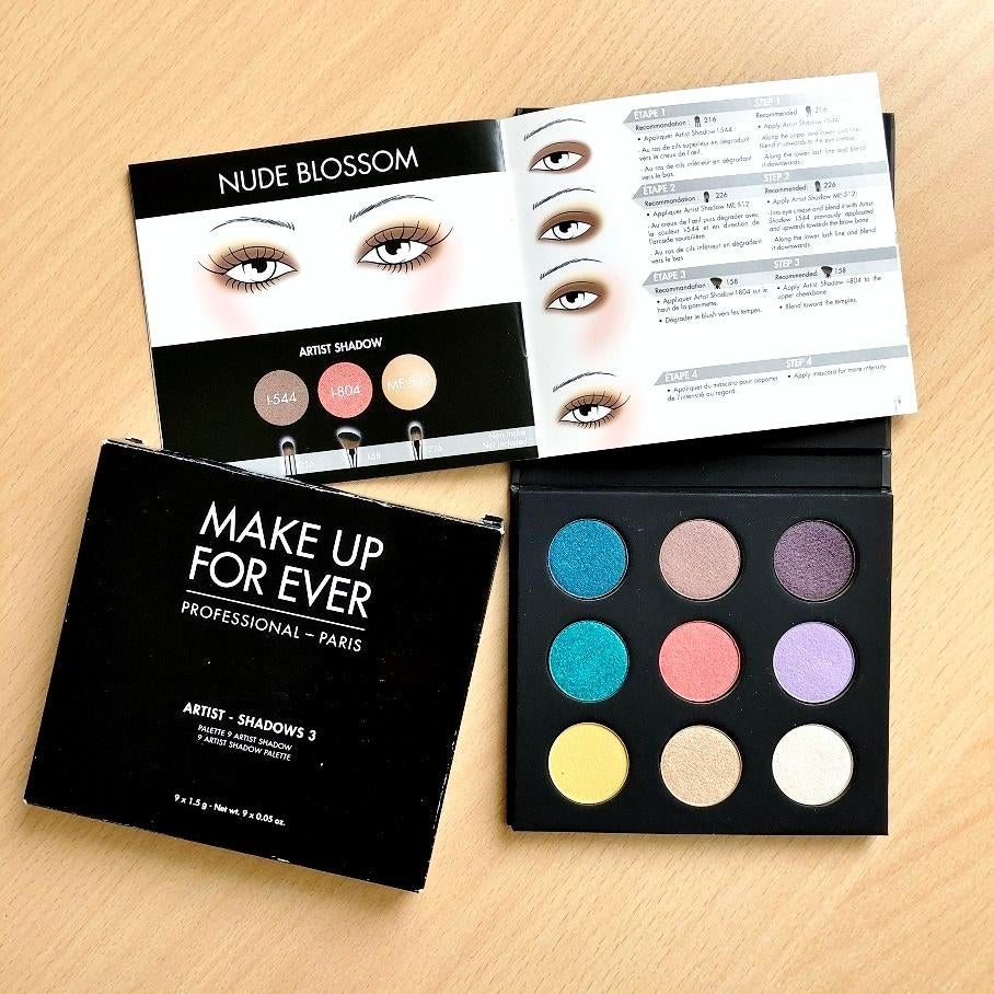 Make Up For Ever Artist Palette Vol.3 - Florals, Sieraden, Tassen en Uiterlijk, Uiterlijk | Cosmetica en Make-up, Nieuw, Ogen