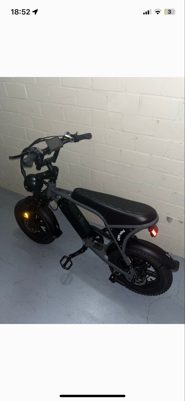 C80 mini, Zo goed als nieuw, 51 tot 55 cm, 50 km per accu of meer, Ophalen