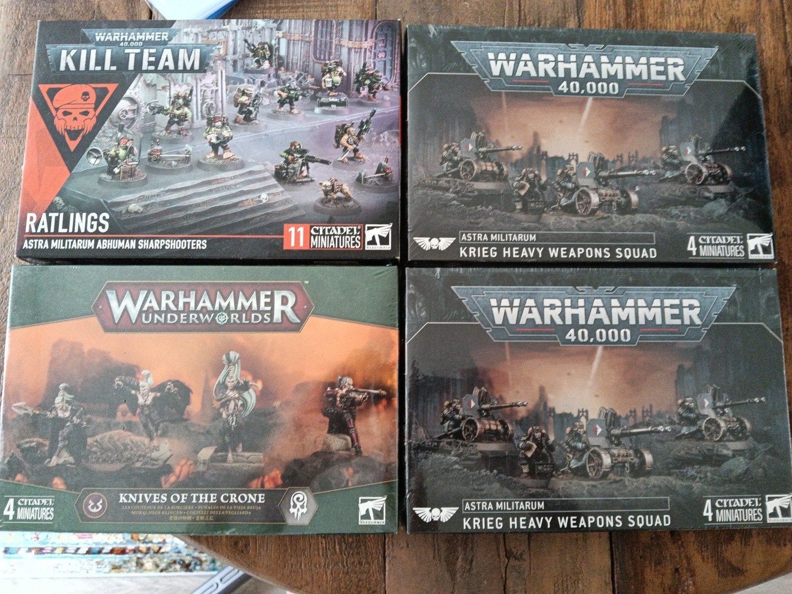 Warhammer 40K & Underworlds: Nieuwe sets, Ophalen of Verzenden, Nieuw, Warhammer 40000, Figuurtje(s)