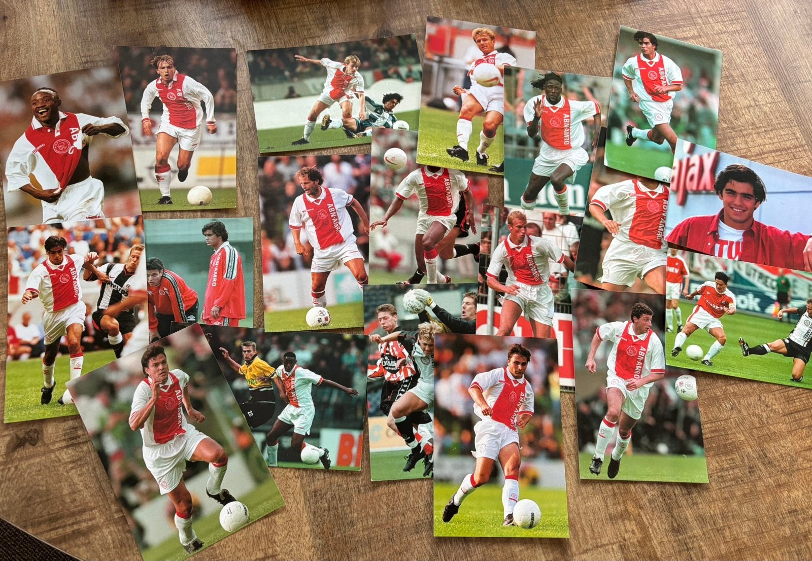 Ajax spelerskaarten jaren 90, Ophalen of Verzenden, Zo goed als nieuw, Ajax, Spelerskaart