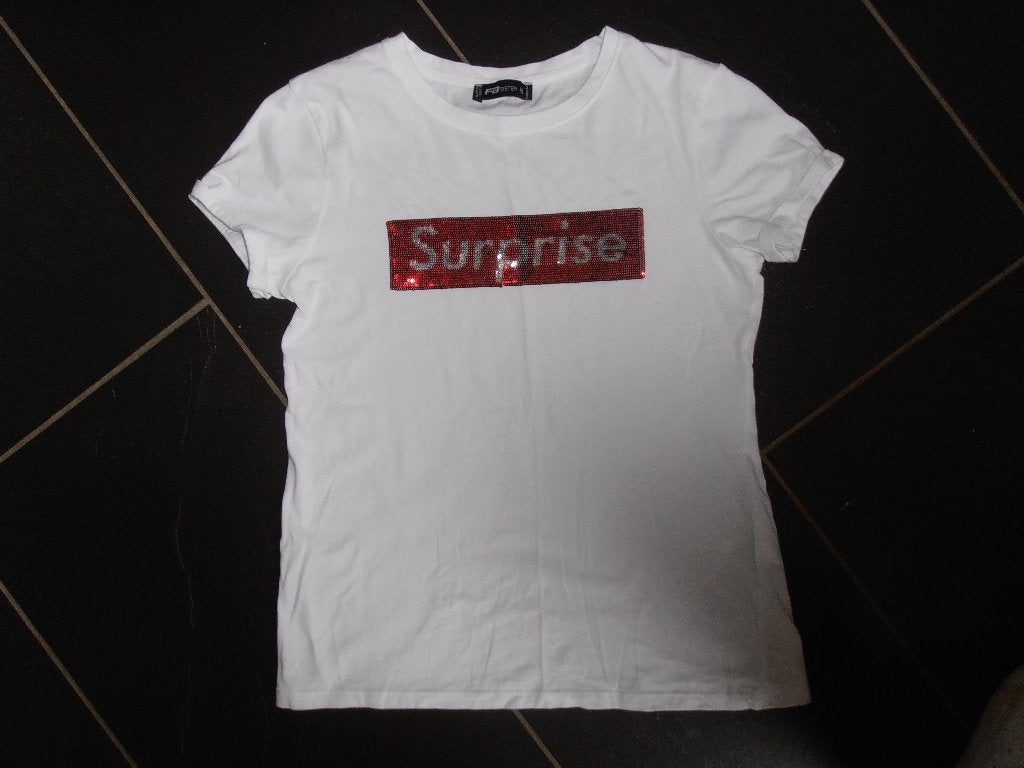 shirt maat XS, Wit, Ophalen of Verzenden, Zo goed als nieuw, Korte mouw