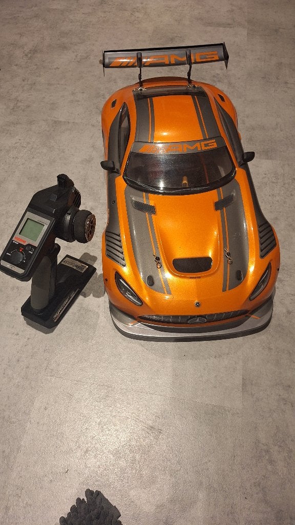 traxxas, arrma    Kyosho inferno Mercedes-AMG GT3 1:8 4WD, Hobby en Vrije tijd, Nieuw, Auto onroad, Schaal 1:8, Ophalen