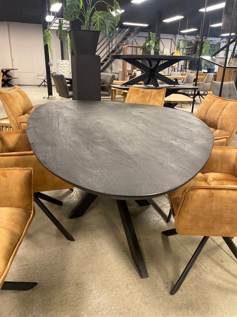 LEEGVERKOOP ORGANISCH BLAD MANGO VOORRAAD259 EURO CHEFMEUBEL, Zwart, Nieuw, Ophalen of Verzenden, Modern